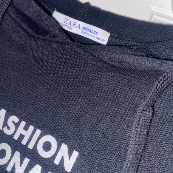Zara womens Black Sweatshirt - Picture 2 of 2